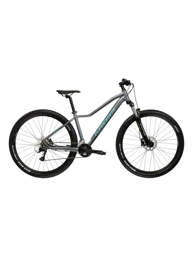 KROSS Lea 4.0 D MY26 / Grey-Turquoise Glossy / moteriškas kalnų dviratis KROSS Lea 4.0 D MY26 / Grey-Turquoise Glossy / moteriškas kalnų dviratis