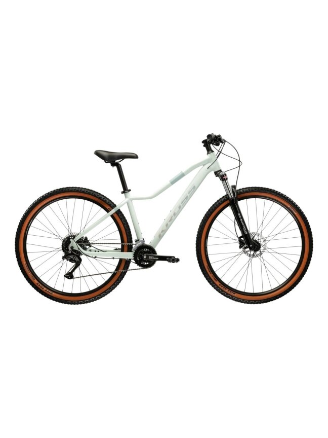 KROSS Lea 5.0 ULT.RA D / Chameleon Mint Matte / moteriškas kalnų (MTB) dviratis (27.5")