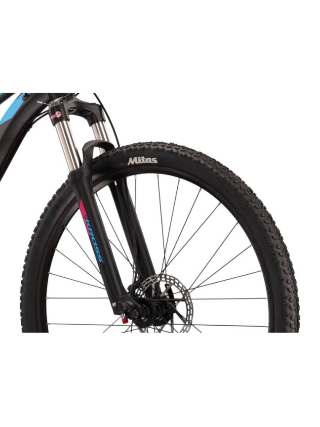 KROSS Lea 8.0 D bla-pin-blu m moteriškas kalnų (MTB) dviratis (29") 7