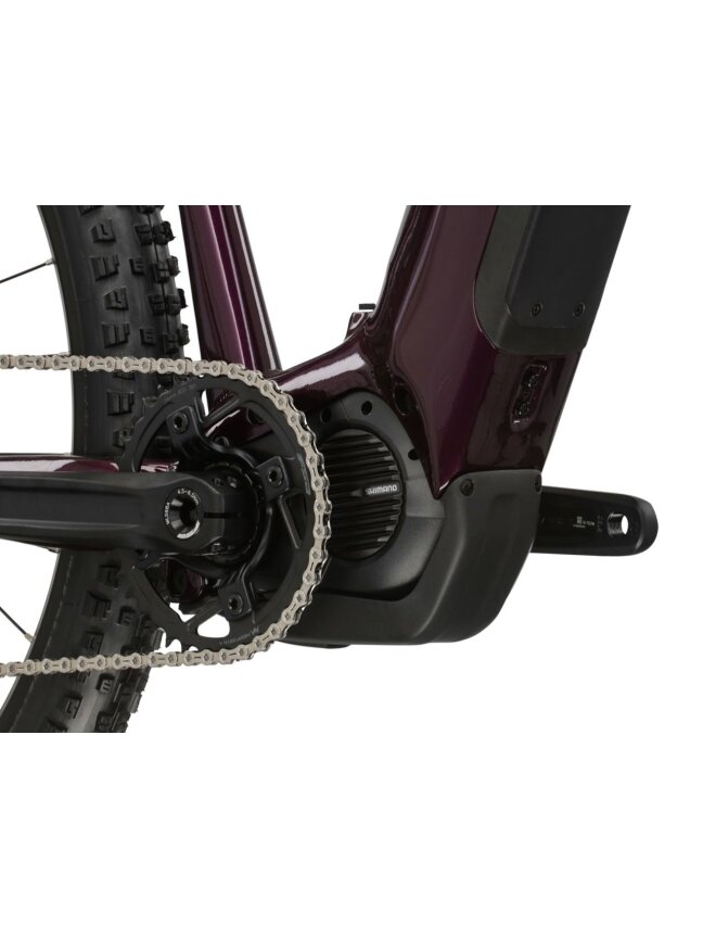 KROSS Lea Boost 5.0 D / 500 Wh / Purple-Black Gloss / elektrinis moteriškas kalnų (MTB) dviratis 5
