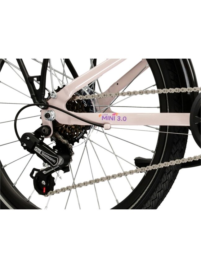 KROSS Lea Mini 3.0 EQ D / Pink Gloss / mergaitiškas vaikiškas dviratis (20") 7