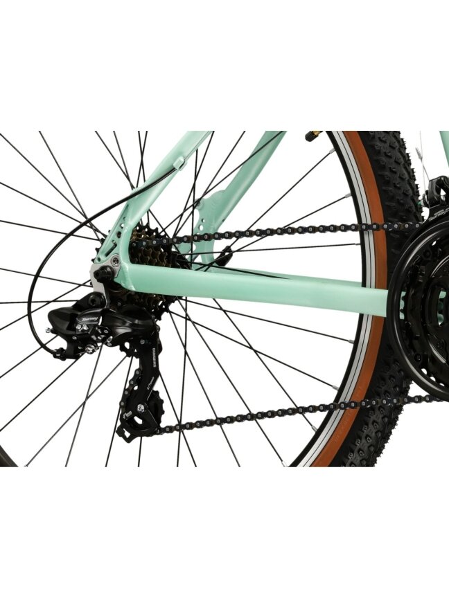 KROSS Lea X100 D MY26 / Mint-Mint Matte / moteriškas kalnų dviratis (26") 7