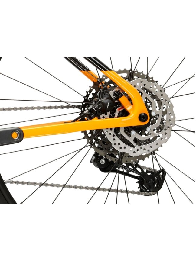 KROSS Level 7.0 / Orange-Black Glossy / kalnų (MTB) dviratis (29") 6
