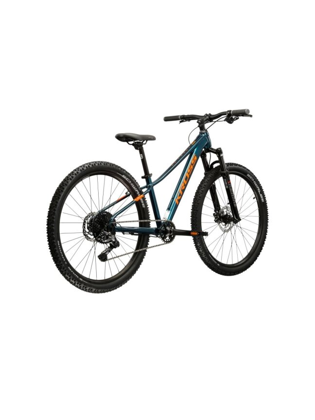 KROSS Level JR 5.0 / Turquise-Orange Gloss / vaikiškas dviratis (26") MY25 2