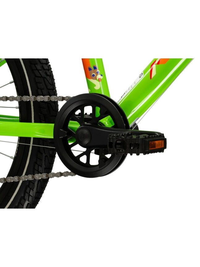 KROSS Level Mini 3.0 Light / Green-Orange Gloss / vaikiškas dviratis (20") 6 KROSS Level Mini 3.0 Light / Green-Orange Gloss / vaikiškas dviratis (20") 6