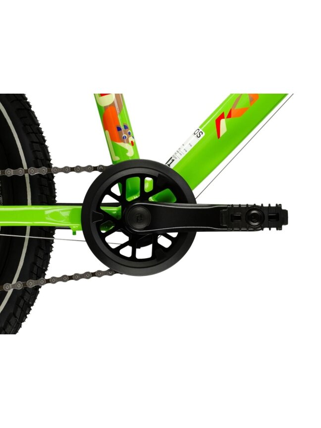 KROSS Level Mini 3.0 Light / Green-Orange Gloss / vaikiškas dviratis (20") 7 KROSS Level Mini 3.0 Light / Green-Orange Gloss / vaikiškas dviratis (20") 7