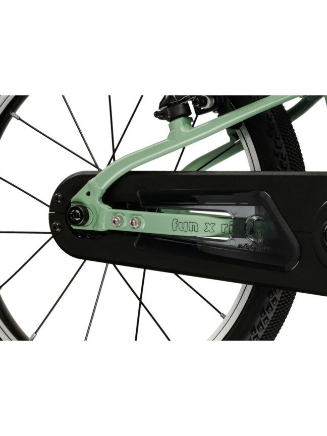 KROSS Liftie 16 MY26 / Green-Black Gloss / lengvas vaikiškas dviratis (16") 6