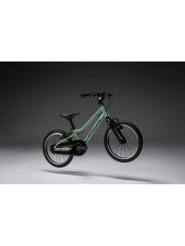KROSS Liftie 16 U / Green - Black Matte / vaikiškas dviratis (16") 1 KROSS Liftie 16 U / Green - Black Matte / vaikiškas dviratis (16") 1