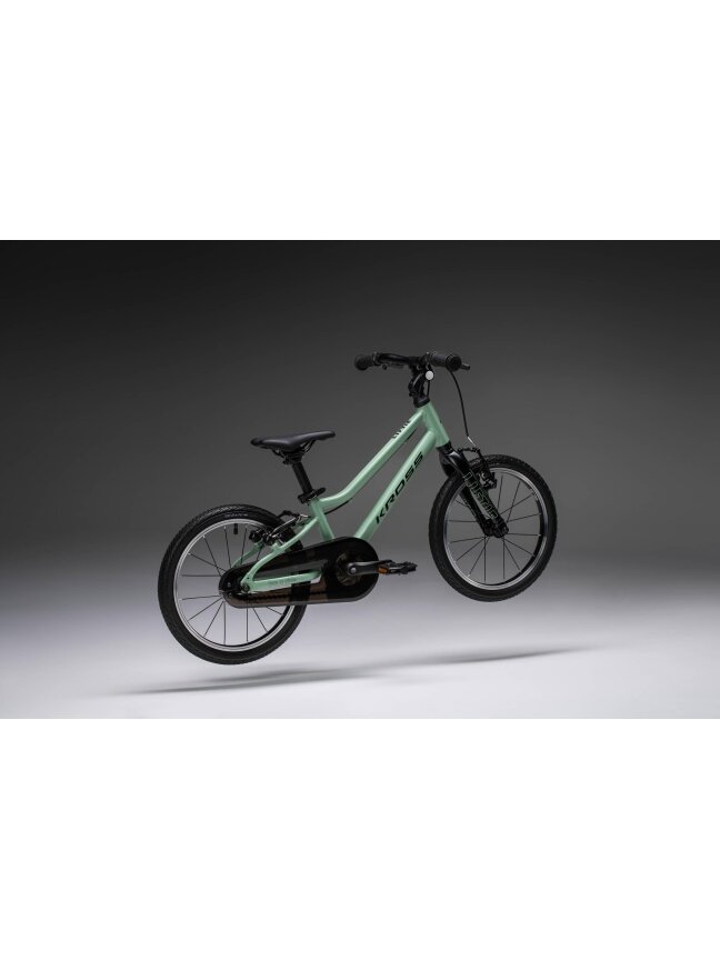 KROSS Liftie 16 U / Green - Black Matte / vaikiškas dviratis (16") 2 KROSS Liftie 16 U / Green - Black Matte / vaikiškas dviratis (16") 2