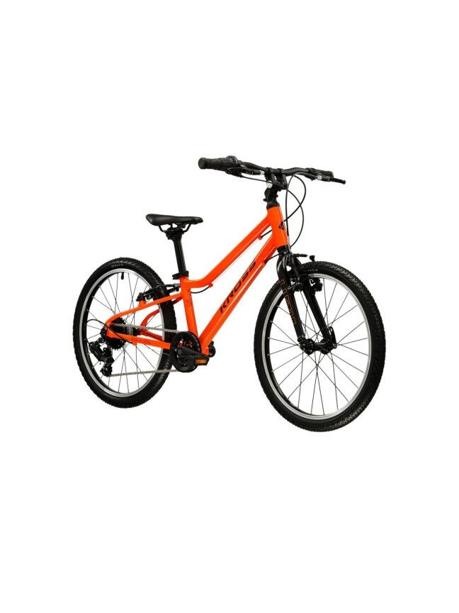KROSS Liftie 20 U / Orange - Black Gloss / lengvas vaikiškas dviratis (20") 1