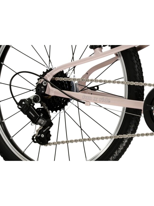 KROSS Liftie 20 U / Pink - Graphite Matte / lengvas vaikiškas dviratis (20") 6