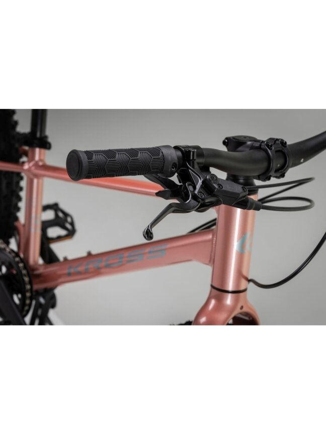 KROSS Liftie 20 X MY26 / Pink-Grey Gloss / lengvas vaikiškas dviratis (20") 7