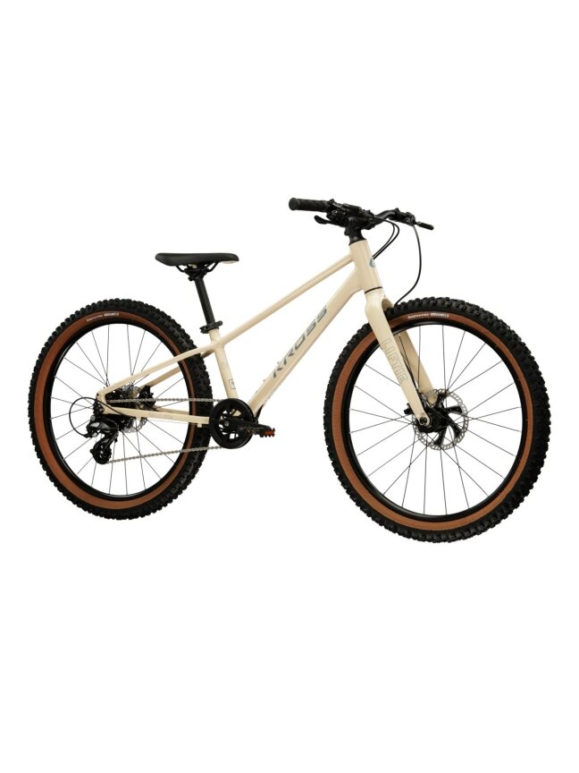 KROSS Liftie 24 X MY26 / Beige-Grey Matt / lengvas vaikiškas dviratis (24") 2