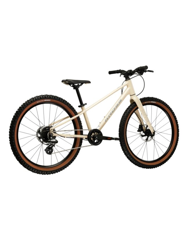 KROSS Liftie 24 X MY26 / Beige-Grey Matt / lengvas vaikiškas dviratis (24") 3 KROSS Liftie 24 X MY26 / Beige-Grey Matt / lengvas vaikiškas dviratis (24") 3