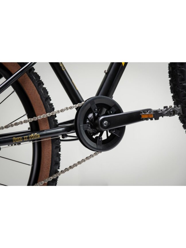 KROSS Liftie 24 X MY26 / Black-Yellow Matt / lengvas vaikiškas dviratis (24") 14