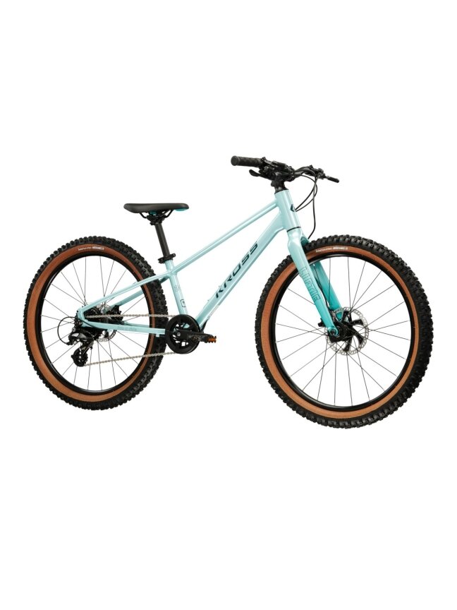 KROSS Liftie 24 X MY26 / Turquoise-Black Gloss / lengvas vaikiškas dviratis (24") 1 KROSS Liftie 24 X MY26 / Turquoise-Black Gloss / lengvas vaikiškas dviratis (24") 1