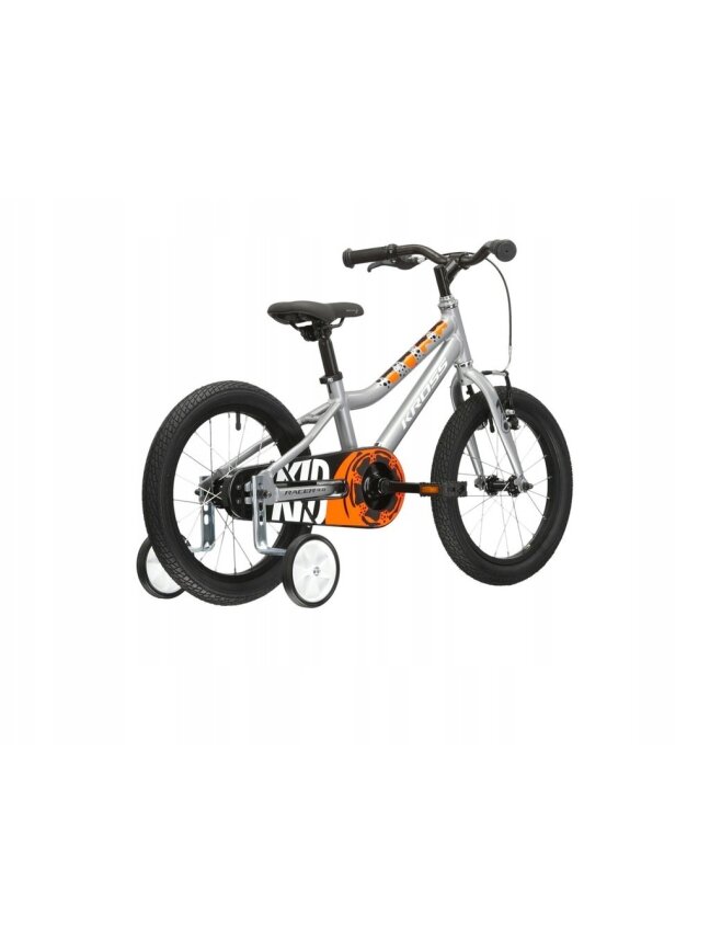 KROSS Racer 4.0 sil-whi-ora g vaikiškas dviratis (16") 2