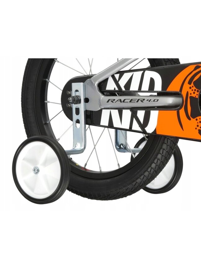 KROSS Racer 4.0 sil-whi-ora g vaikiškas dviratis (16") 6 KROSS Racer 4.0 sil-whi-ora g vaikiškas dviratis (16") 6