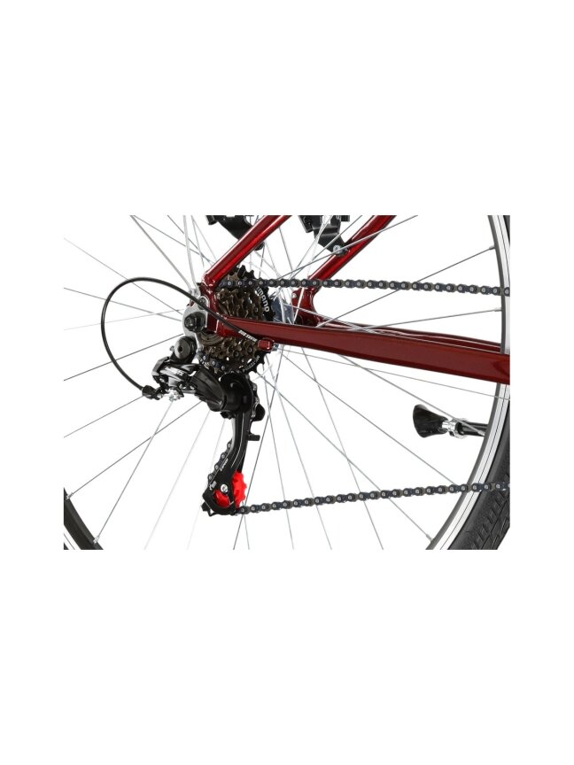 KROSS Sentio 1.0 U rub-gry g miesto dviratis (28") 6