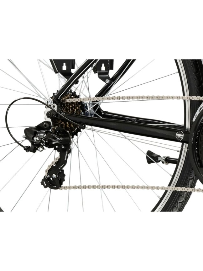 KROSS Trans 1.0 / Black-Grey Gloss / miesto dviratis (28") 8