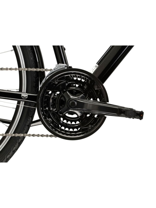 KROSS Trans 1.0 D / Black-Silver Gloss / miesto dviratis (28") MY26 8 KROSS Trans 1.0 D / Black-Silver Gloss / miesto dviratis (28") MY26 8