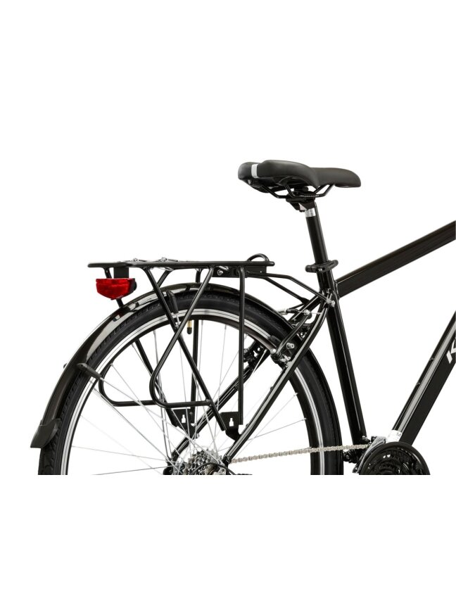 KROSS Trans 1.0 D / Black-Silver Gloss / miesto dviratis (28") MY26 9
