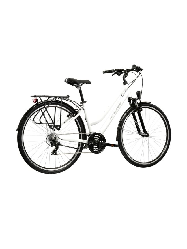 KROSS Trans 1.0 D / White-Grey Gloss / moteriškas miesto dviratis (28") MY26 2 KROSS Trans 1.0 D / White-Grey Gloss / moteriškas miesto dviratis (28") MY26 2