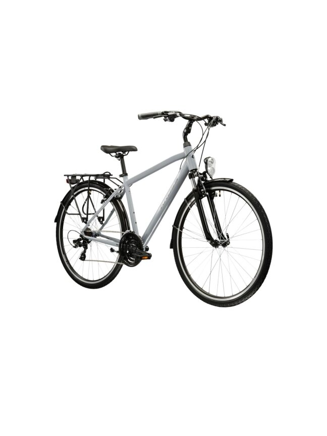 KROSS Trans 1.0 / Grey-Black Gloss / miesto dviratis (28") 1 KROSS Trans 1.0 / Grey-Black Gloss / miesto dviratis (28") 1