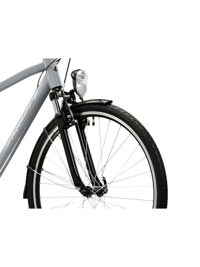 KROSS Trans 1.0 / Grey-Black Gloss / miesto dviratis (28") 4