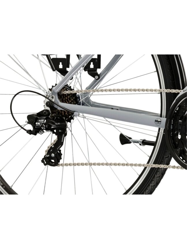KROSS Trans 1.0 / Grey-Black Gloss / miesto dviratis (28") 7