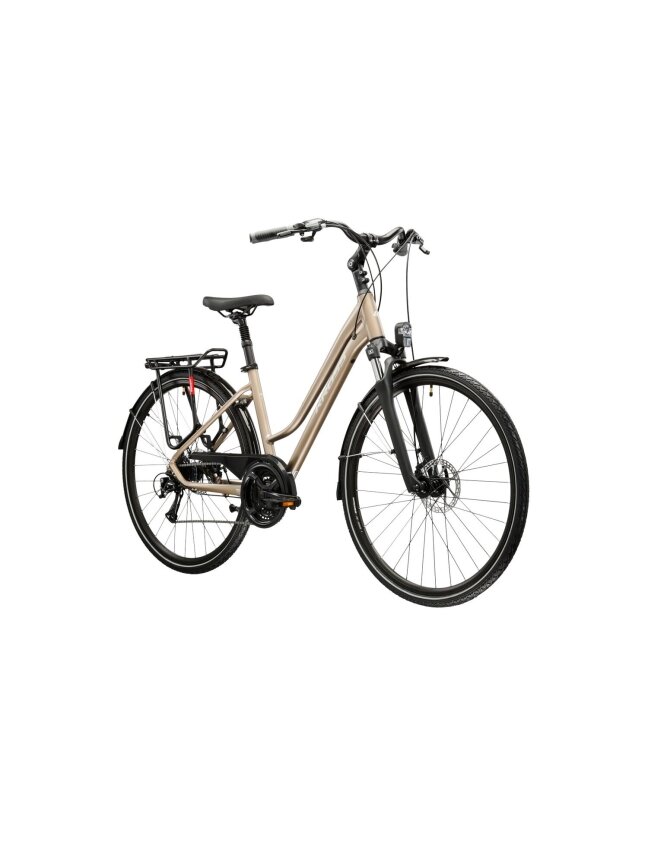 KROSS Trans 3.0 D bro-sil m moteriškas miesto dviratis (28") MY25 1
