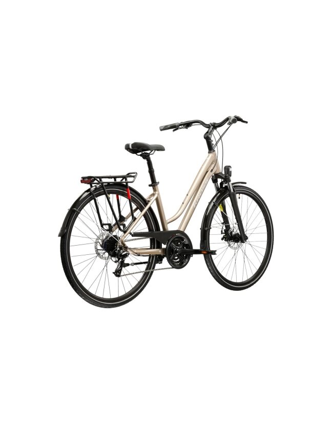 KROSS Trans 3.0 D bro-sil m moteriškas miesto dviratis (28") MY25 2