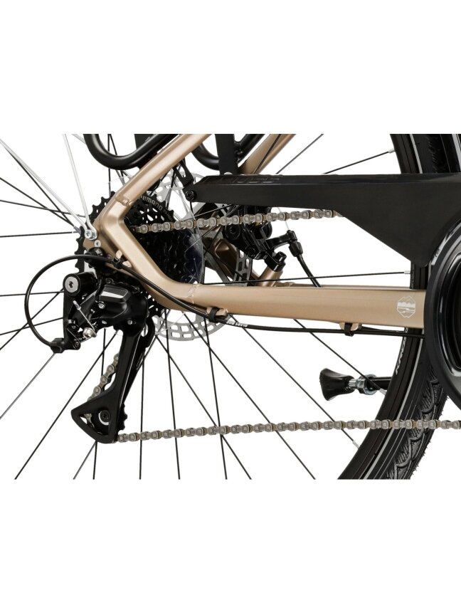 KROSS Trans 3.0 D bro-sil m moteriškas miesto dviratis (28") MY25 9