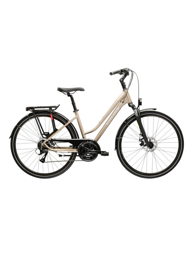 KROSS Trans 3.0 D bro-sil m moteriškas miesto dviratis (28") MY25