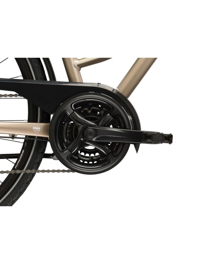 KROSS Trans 3.0 D MY26 / Brown-Silver Matte / moteriškas miesto dviratis (28") 10 KROSS Trans 3.0 D MY26 / Brown-Silver Matte / moteriškas miesto dviratis (28") 10