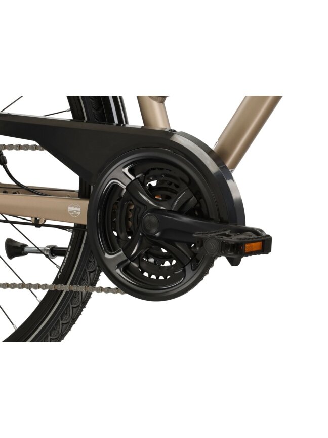 KROSS Trans 3.0 D MY26 / Brown-Silver Matte / moteriškas miesto dviratis (28") 9