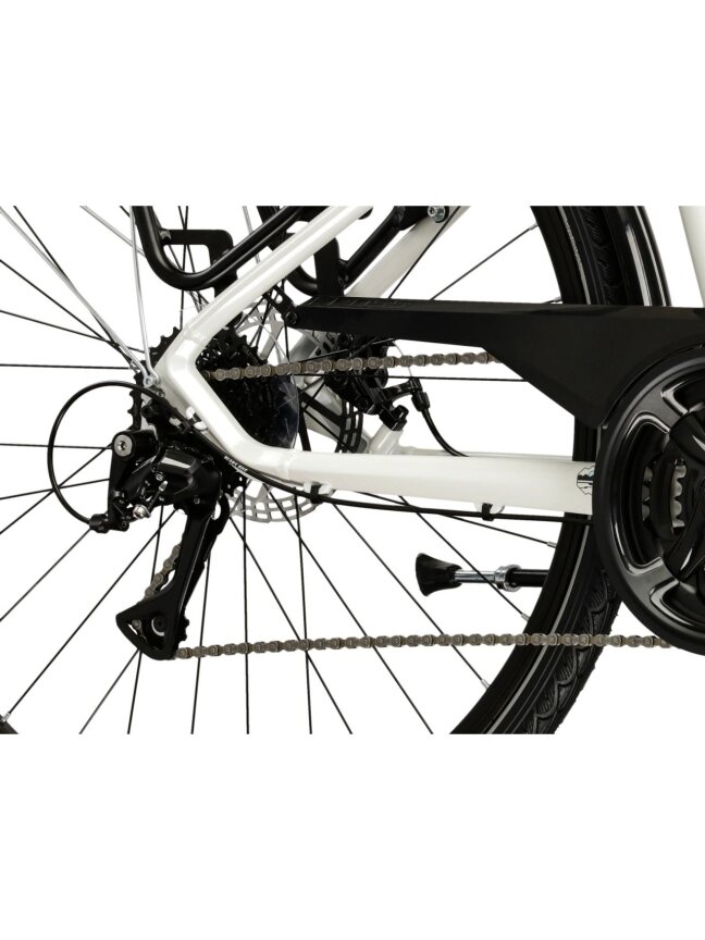 KROSS Trans 3.0 D MY26 / Pearl-Black Glossy / moteriškas miesto dviratis (28") 7 KROSS Trans 3.0 D MY26 / Pearl-Black Glossy / moteriškas miesto dviratis (28") 7