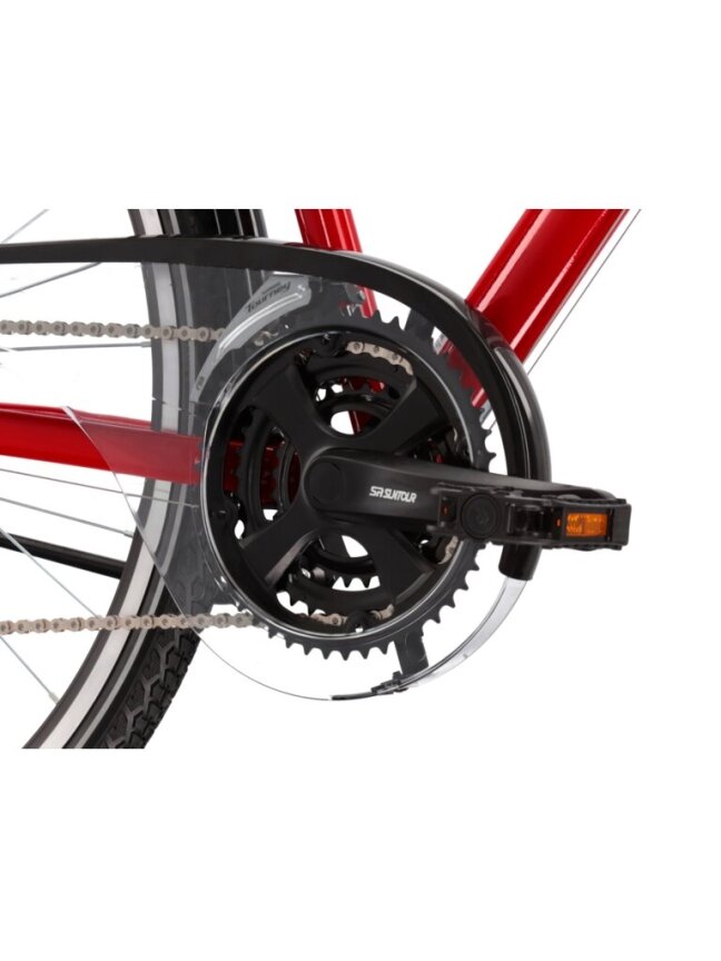 KROSS Trans 3.0 / Red-Black Gloss / miesto dviratis (28") 5 KROSS Trans 3.0 / Red-Black Gloss / miesto dviratis (28") 5