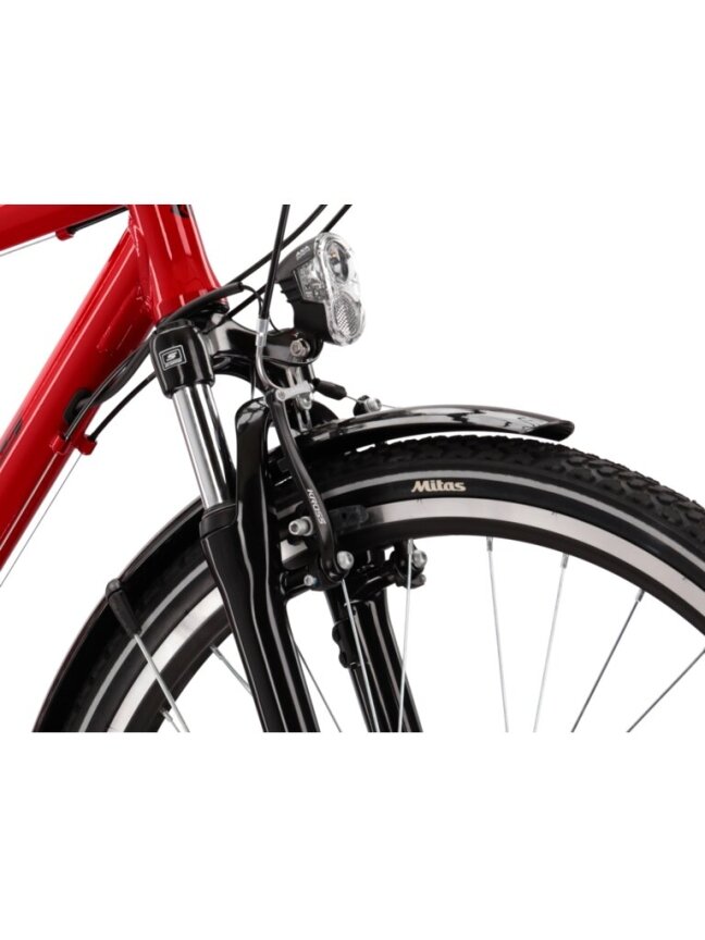 KROSS Trans 3.0 / Red-Black Gloss / miesto dviratis (28") 8