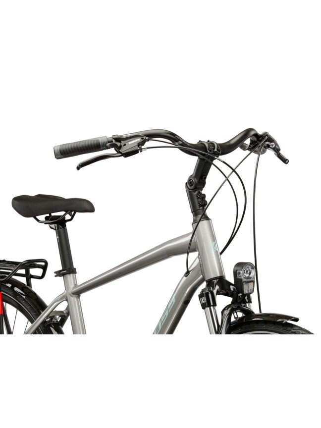 KROSS Trans 3.0 / Silver-Silver Blue Gloss / miesto dviratis (28") MY26 3