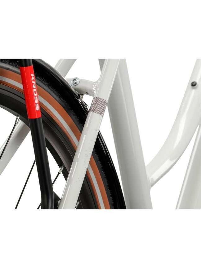 KROSS Trans 3.0 ULT.RA D / White Holo Gloss / moteriškas miesto dviratis (28") 13 KROSS Trans 3.0 ULT.RA D / White Holo Gloss / moteriškas miesto dviratis (28") 13
