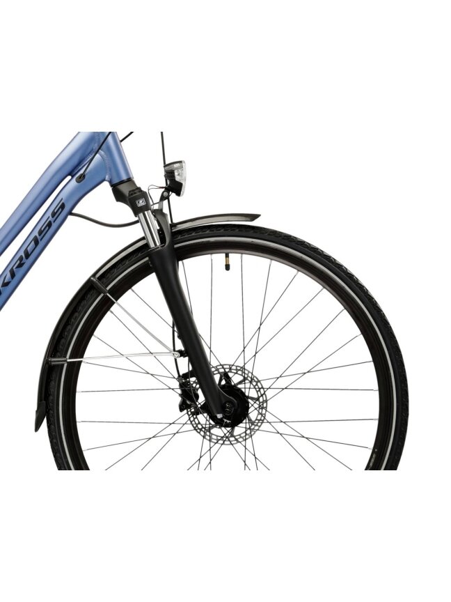KROSS Trans 4.0 D blu-bla g moteriškas miesto dviratis (28") MY25 5