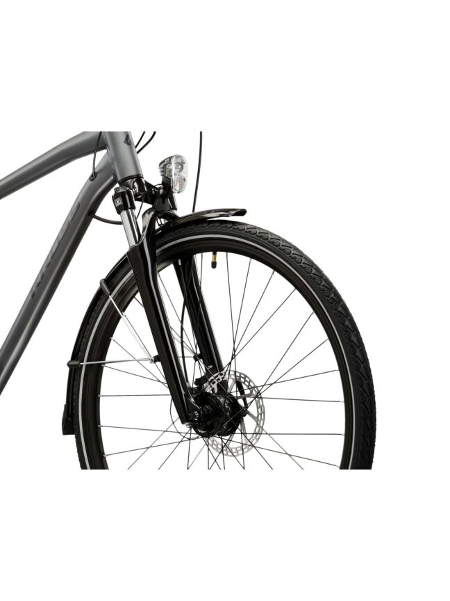 KROSS Trans 4.0 gry-bla g miesto dviratis (28") MY25 4