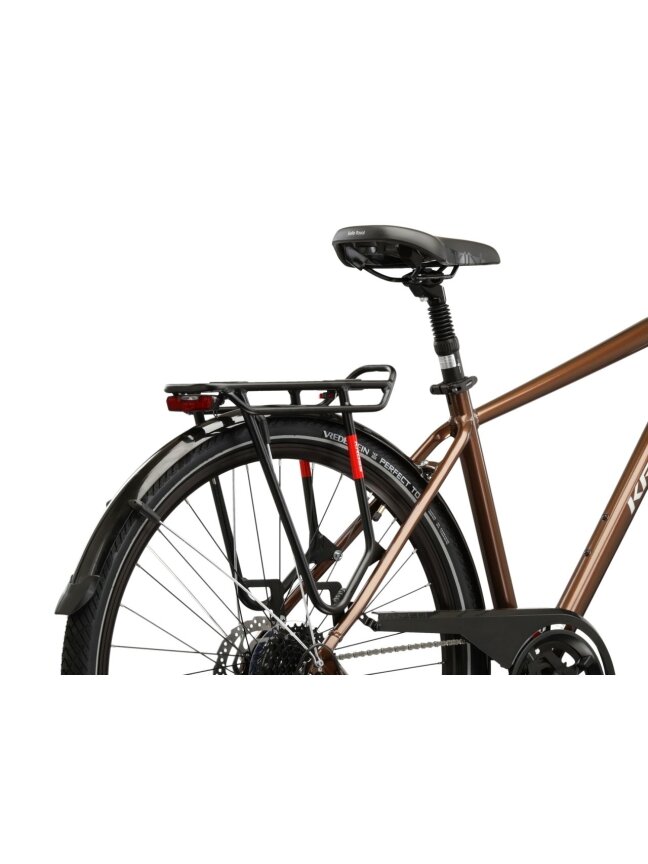 KROSS Trans 5.0 / Brown-Silver Gloss / miesto dviratis (28'') MY25 10
