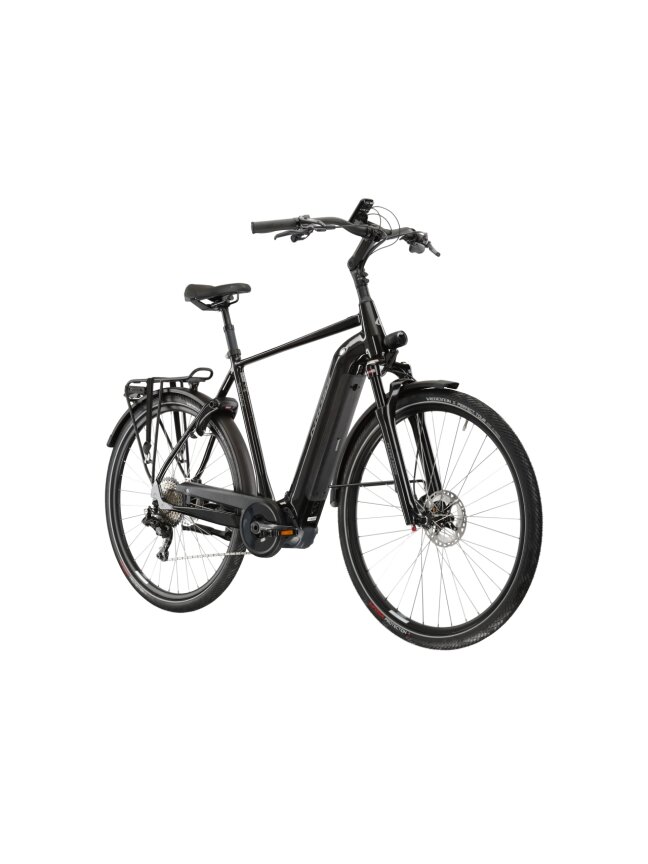 KROSS Trans Hybrid Prestige / 630 Wh / Black-Silver Gloss / elektrinis miesto dviratis (28") 1 KROSS Trans Hybrid Prestige / 630 Wh / Black-Silver Gloss / elektrinis miesto dviratis (28") 1