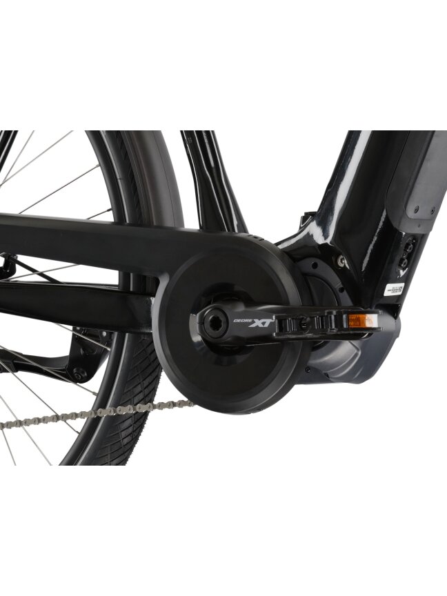 KROSS Trans Hybrid Prestige / 630 Wh / Black-Silver Gloss / elektrinis miesto dviratis (28") 12 KROSS Trans Hybrid Prestige / 630 Wh / Black-Silver Gloss / elektrinis miesto dviratis (28") 12