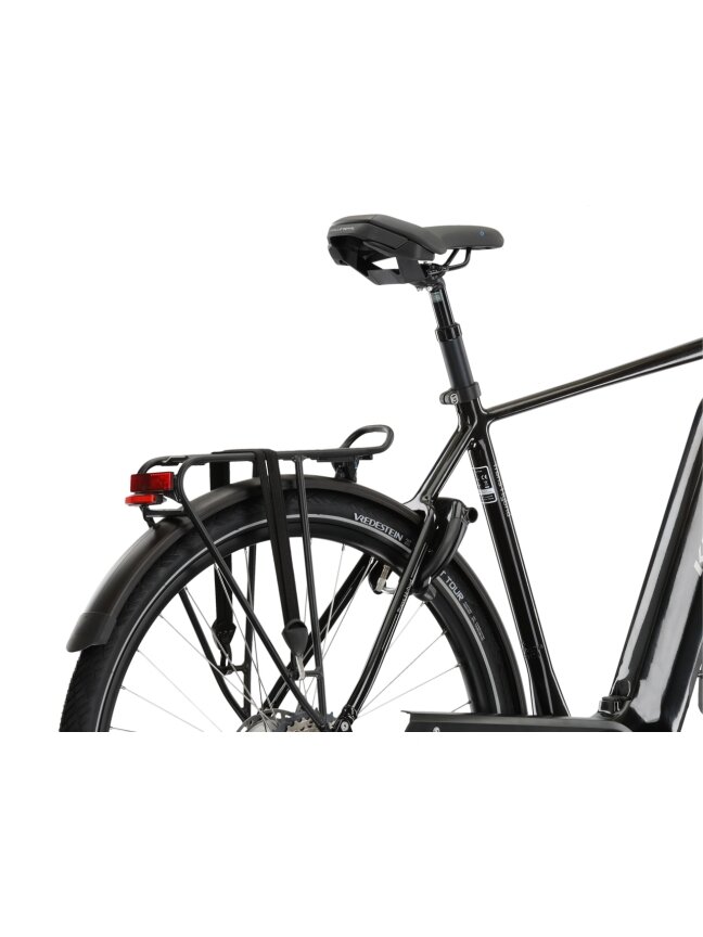 KROSS Trans Hybrid Prestige / 630 Wh / Black-Silver Gloss / elektrinis miesto dviratis (28") 4