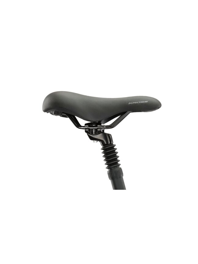 KROSS Trans Hybrid ZZ 522Wh bro-gry m elektrinis miesto dviratis (28") 12