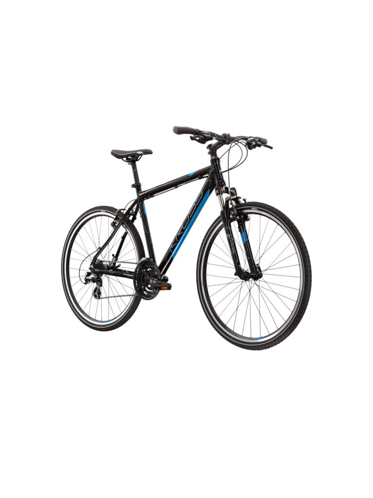 KROSS Evado 2.0 / Black-Blue Gloss / hibridinis dviratis (28") 1 KROSS Evado 2.0 / Black-Blue Gloss / hibridinis dviratis (28") 1