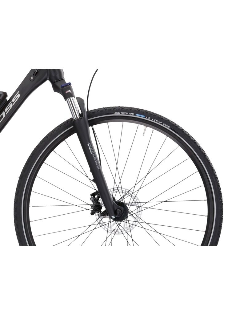 KROSS Evado Hybrid 1.0 bla-gry m Elektrinis Hibridinis Dviratis (28") 12 KROSS Evado Hybrid 1.0 bla-gry m Elektrinis Hibridinis Dviratis (28") 12